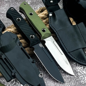 BM BUSHCRAFTER 163BK Straight Knife Outdoor <b>Camping</b> Multipurpose Survival EDC Hunting <b>Tool</b> Full Handle Wilderness DIY OEM - Product Image 2