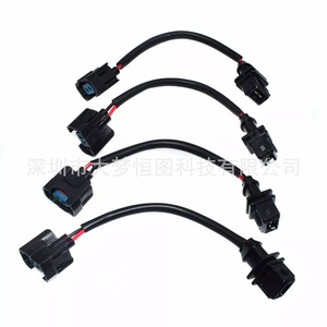 Fuel Injector Converter Jumper Harness <b>Adapter</b> For Honda 1 2 <b>Plug</b> In PVC Material - Product Image 5
