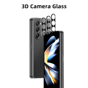 Protecteur d'écran de caméra nouveau Flip <span class=keywords><strong>5</strong></span> protecteur d'objectif de caméra couvercle d'objectif arrière en verre trempé pour Samsung Galaxy Z Fold <span class=keywords><strong>5</strong></span> - Product Image 5