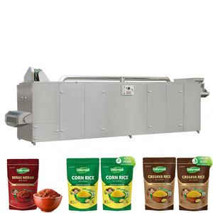 เครื่องจักรแปรรูปข้าวสารเสริมคุณค่าโภชนาการสีทองเกรดอาหารใหม่ วัสดุ SUS 304 อัตโนมัติ สำหรับแป้งและธัญพืช - Product Image 3