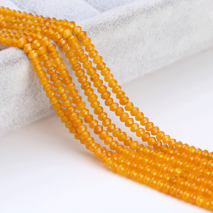 Cuentas de Rubí Natural con Corte Brillante WENCHI, 1.5mm, Verde Rosado, Origen Hong Kong, para Joyería, Pulido, Cambio de Color Ligero - Product Image 6