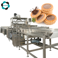Machine à chocolat GUSU, machine automatique de remplissage de chocolat, machine de dépose de biscuits