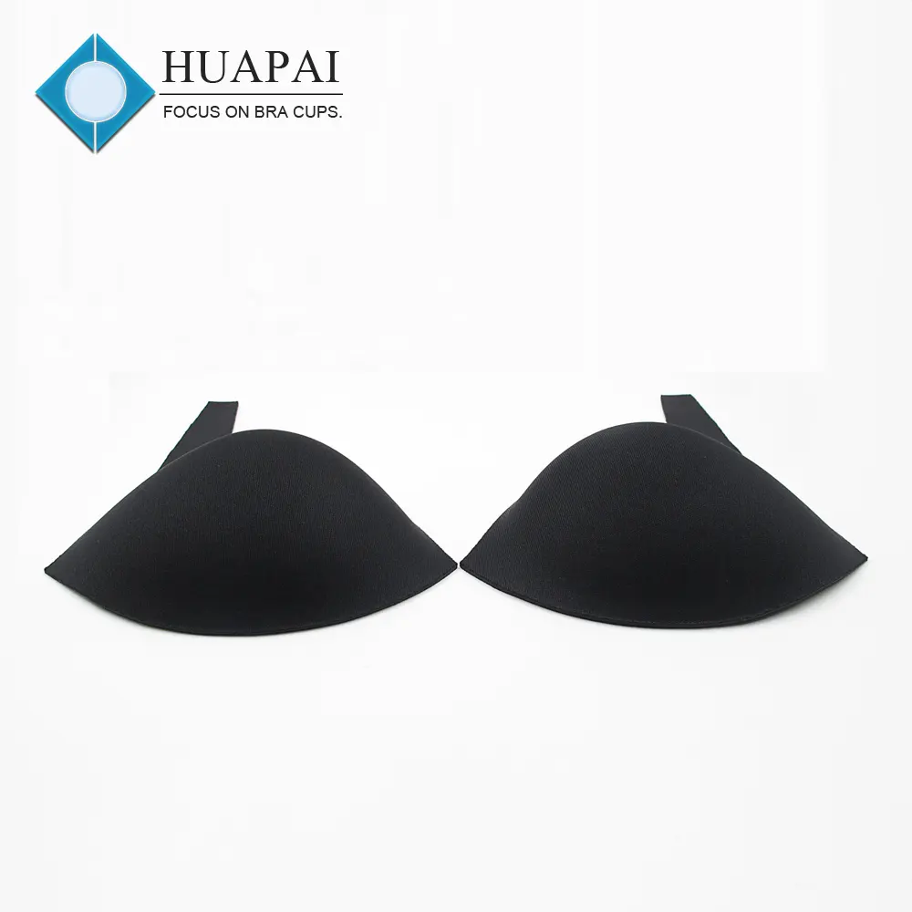 China factory Pass oeko tex Unique large size long strap bra cup push up swimwear foam cup