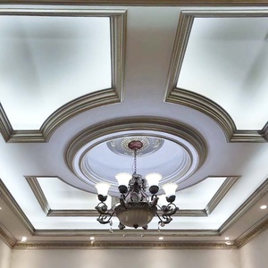Les arcs <span class=keywords><strong>en</strong></span> plâtre de polyuréthane EverWall peuvent être peints et personnalisés Moulage de corniche incurvé doux pour <span class=keywords><strong>plafond</strong></span> - Product Image 4