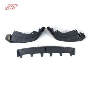 Alerón Delantero de Fibra de Carbono Estilo G20 AD, 3 Piezas, para <span class=keywords><strong>BMW</strong></span> Serie 3 G20 LCI M340i, Parachoques Delantero, Kit de Carrocería <span class=keywords><strong>2023</strong></span>+ - Product Image 3