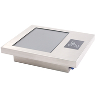 Inoda IP67 Panel PC Tahan Air, Panel PC Segel 15 Inci Tahan Air untuk Kapal