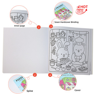 Coffret de livres de coloriage et de dessin pour enfants Saddle Sititching Christian, avec impression couleur sur papier couché - Product Image 2