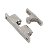 Nouveau loquet à bille à ressort double en acier inoxydable HAICE pour porte marine, 50 mm, loquet à tension réglable pour armoire et bateau