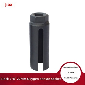 Heavy-Duty Straight Oxygen Sensor Tool- 7/8" 22mm Chrome Vanadium Steel <b>Socket</b> with 3/8" Drive, <b>Universal</b> Fit (JXSS041C) - Product Image 4