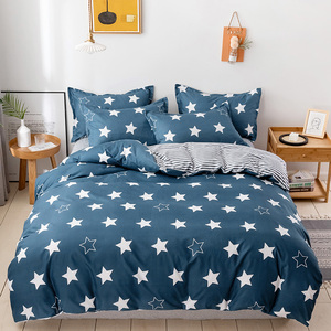 Parure de lit King Size en microfibre avec draps imprimés et <span class=keywords><strong>housse</strong></span> de <span class=keywords><strong>couette</strong></span> - Product Image 2