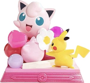 100% Original Japonés, 8 Piezas/Caja, Pokemoned Pika Chu Friend, Caja Sorpresa Ecológica, Lindas Figuras de Acción de Poliéster, Juguetes Coleccionables - Product Image 6