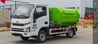 Camion à benne basculante électrique Yuejin 4x2 |   pour le transport d'unités compacteuses mobiles