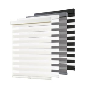 Persianas Zebra <span class=keywords><strong>de</strong></span> Doble Capa con Control <span class=keywords><strong>de</strong></span> Luz, Inalámbricas, <span class=keywords><strong>de</strong></span> Tamaño Personalizado, con Cubierta <span class=keywords><strong>de</strong></span> Aluminio <span class=keywords><strong>y</strong></span> Filtro <span class=keywords><strong>de</strong></span> Luz, con Cassette - Product Image 2