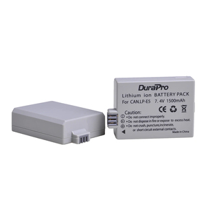 Batterie LP-E5 E5 1500mAh pour appareils photo <span class=keywords><strong>Canon</strong></span> EOS Rebel XS, Rebel T1i, Rebel XSi, <span class=keywords><strong>1000D</strong></span>, 500D, 450D, Kiss X3, Kiss X2, Kiss F - Product Image 5