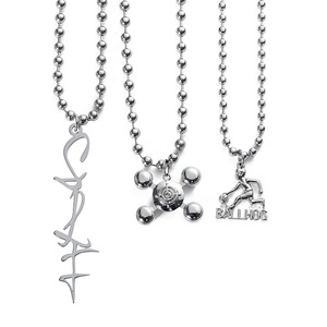 Collier Pendentif Personnalisé avec Symboles pour la Saint-Valentin, en Acier Inoxydable, Bijou Homme avec Logo Personnalisé - Product Image 6