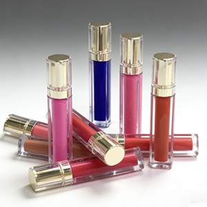 Brillo Labial Líquido Brillante en 30 Colores, Etiqueta Privada, Logotipo Personalizado, Brillo Labial Transparente con Purpurina - Product Image 2