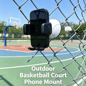 Soporte universal para teléfono para valla de alambre, soporte para deportes al aire libre, diseño duradero, fácil instalación - Product Image 2
