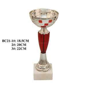 Último diseño de alta calidad Custom Music Award Trofeo de fútbol Baloncesto Champions League Metal Trophy Cup - Product Image 2