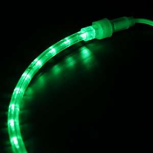 Ngoài trời <span class=keywords><strong>LED</strong></span> Rope Lights 18ft màu xanh lá cây <span class=keywords><strong>connectable</strong></span> IP65 không thấm nước cho trang trí nội thất - Product Image 4