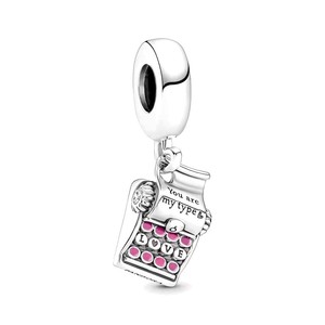 Pulseras de Plata de Ley 925 de Alta Calidad, Accesorios de Joyería para Mujer, Dijes de Estrella y Margarita, Venta al Por Mayor, Marca HaYa - Product Image 2