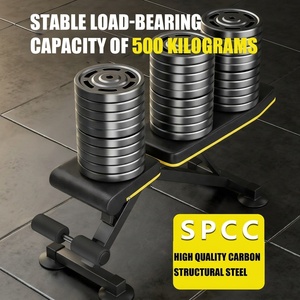 Banco de Pesas Plegable OEM/ODM Directo de Fábrica, Capacidad de Carga de 265 lb, Banco Ajustable para Mancuernas, Equipo de Entrenamiento para Gimnasio en Casa - Product Image 2