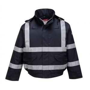 PORTWEST - S783NAR5XL Blouson bombardier bleu marine multi-protection Bizflame Rain FR-VÊTEMENTS DE TRAVAIL ANTIFLAMME EAN 5036108298037 - Product Image 1