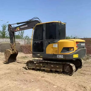 8Ton <b>Used</b> Volvo EC80D Excavator Sweden <b>Machine</b> High Quality Low Price with Engine & Motor Good Condition Digging CE Certified - Product Image 2
