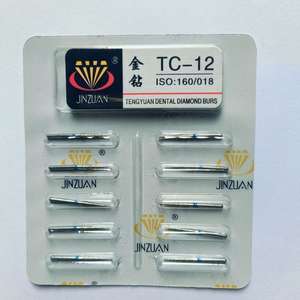 Đầu mài kim cương nha khoa tốc độ cao, dụng cụ khoan nha khoa dùng cho chuẩn bị và phục hình răng, sản phẩm nha khoa - Product Image 6