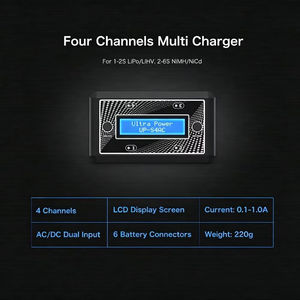 เครื่องชาร์จอัจฉริยะ UP-S4AC กำลังไฟต่ำ 28W รองรับไฟฟ้ากระแสตรงและกระแสสลับทั่วโลก สำหรับชาร์จแบตเตอรี่เครื่องบิน VTOL สำหรับการสำรวจภูมิประเทศ - Product Image 3