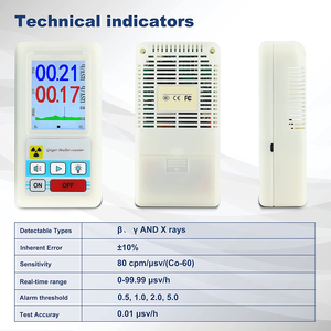 BR-6 счетчик Гейгера, детектор ядерного излучения, персональный дозиметр, рентгеновский бета-гамма-детектор, ЖК-радиоактивный тестер, Мраморный инструмент - Product Image 5