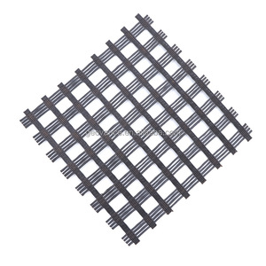 Sợi dọc dệt kim <span class=keywords><strong>Polyester</strong></span> <span class=keywords><strong>geogrid</strong></span> cho xây dựng đường HDPE và vật liệu nhựa giá vỉa hè gia cố <span class=keywords><strong>geogrid</strong></span> - Product Image 1