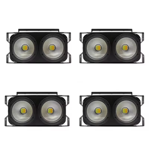 Lotus Professions Blanc Chaud LED PAR Lumière Étanche <span class=keywords><strong>2</strong></span> Yeux Cob Blinder pour Parc D'attractions DJ Stage Show Matrix Laser Lights - Product Image 6