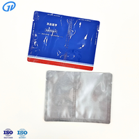 Pochette d'emballage pour accessoires d'implants dentaires, sac à double compartiment compatible avec la stérilisation en feuille d'aluminium de qualité médicale pour kit d'implants