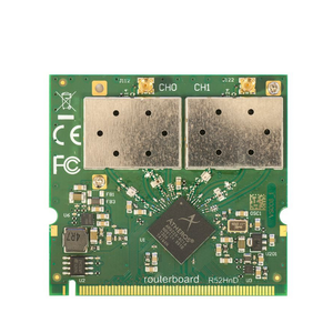 Tarjeta de red inalámbrica de alta potencia de banda dual Mikrotik ROS R52HnD 400MW 802,11 abgn - Product Image 1