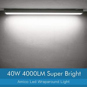 5 jahre garantie 2 füße 20 w 4 füße 40 w flushmount licht led garage shop lichter led umlaufende licht leuchte - Product Image 6
