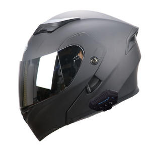 Casque de <span class=keywords><strong>moto</strong></span> modulaire certifié DOT avec logo personnalisé, Bluetooth, sécurité, vélo tout-terrain, ABS, intégral - Product Image 6