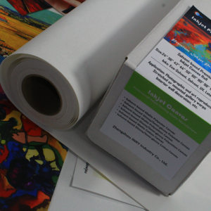 Tela Artistica Premium per Stampa a Getto d'Inchiostro, 100% Poliestere, Opaca, per Dipinti e Decorazioni Murali, 24x30m - Product Image 3