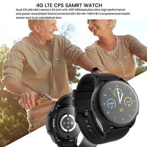 Montre connectée pour seniors Vivid, écran AMOLED 1,43 pouces, étanche IP67, 4G, SOS, moniteur de fréquence cardiaque, suivi de sommeil et d'activité, appels en boucle pour travailleurs isolés - Product Image 5