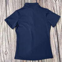 Offre Spéciale classique équestre couche de Base chemises de compétition équitation hauts femmes respirant col montant hauts équestres