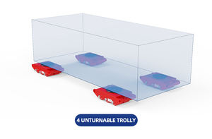 รถเข็นเด็กทำจากวัสดุ PU/เหล็ก/ไนลอนสำหรับใช้ในโกดังรถบรรทุกอุปกรณ์สำหรับงานหนัก - Product Image 5