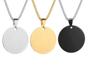 Großhandel Anhänger Edelstahl Halskette Hip-Hop Schmuck für Männer - Product Image 6