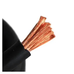 copper super flexible welding cable high quality 4 awg 6 awg