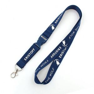 Lanière personnalisée pour porte-badge d'identification, cordon de cou imprimé avec logo, en polyester par sublimation, lanière personnalisable - Product Image 2