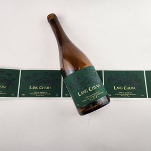 China Maker Custom Self-adhesive Synthetic Leather Labels Embossed PU Wine <b>Bottle</b> Label - Product Image 6