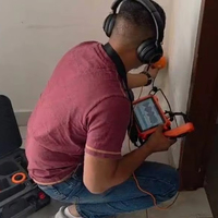 Envío Gratis PQWT PQ128C Instrumento Profesional de Detección de Fugas en Interiores y Exteriores
