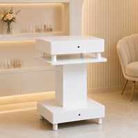 Séchoir à Ongles Professionnel avec 8 Ventilateurs Intégrés et 8 Lumières LED – Style Minimaliste Moderne pour Studio de Manucure et Entreprise