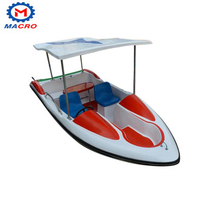 อุปกรณ์ทางน้ำ แบตเตอรี่ เรือไฟเบอร์กลาส รับน้ำหนักได้ 400 กก. บรรทุกผู้โดยสาร 4-5 คน - Product Image 6
