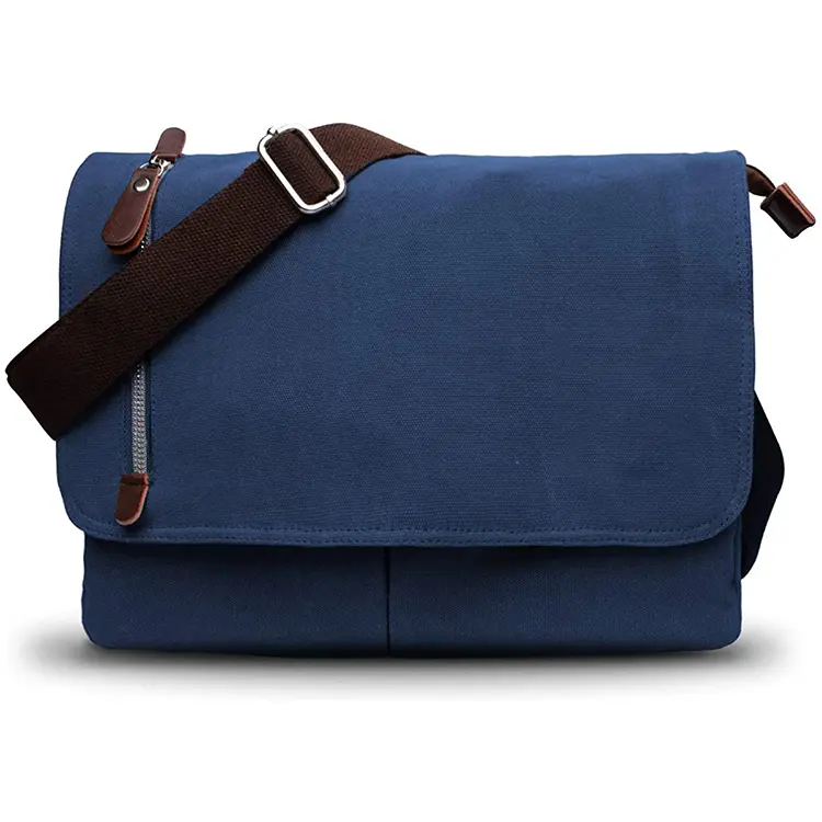 SG21156 High quality Custom Vintage Canvas Satchel Messenger Bag for Men Travel Shoulder bag Laptop Bags