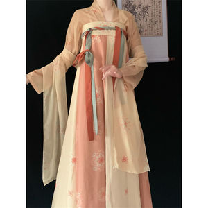 <span class=keywords><strong>Han</strong></span> e Tang Huayun originale Hanfu donna Fuyao nuovo stile intero petto strappata gonna Tang tailleur - Product Image 1