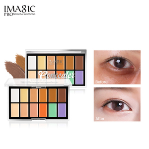 Chất lượng tốt nhất bán buôn iMagic trang điểm tự nhiên lông mày che khuyết điểm Pallet Orange <span class=keywords><strong>Corrector</strong></span> Kem che khuyết điểm pallette - Product Image 2